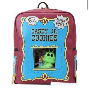 NWT SDCC Casey Jr LIMITED EDITION Loungefly Backpack with POP figure